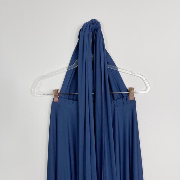 Xenia The Perfect Date Multiway Maxi Dress Blue 4 - Picture 6 of 15